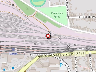 Carte de Dupin Bernard à Laon