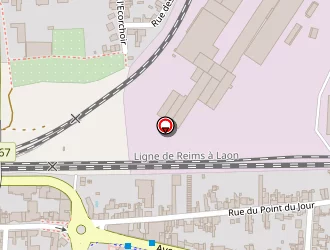 Carte de Disroc à Laon