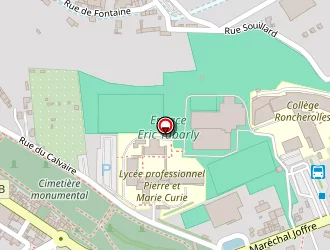 Carte de Collège Roncherolles à Bolbec