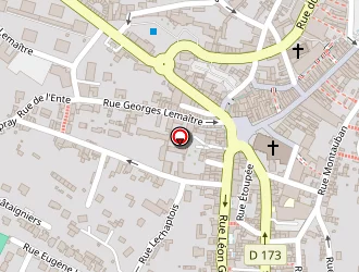 Carte de Salle Daniel Bonnet à Bolbec