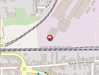 Carte de Laon Ambulances à Laon