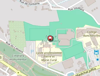 Carte de Complexe Sportif Eric Tabarly à Bolbec