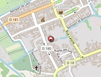 Carte de Nicolle Jacques à Sissonne