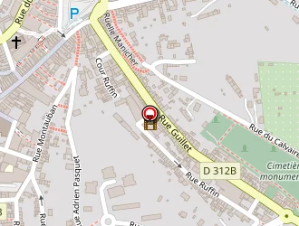 Carte de Guerin Electricite à Bolbec