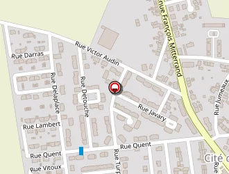 Carte de Duchesne James à Laon