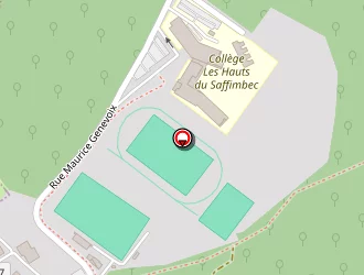 Carte de Stade Lucien Lucuyer à Pavilly