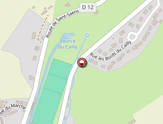 Carte de Guérard (ets) à Cailly