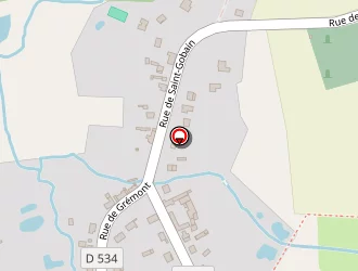 Carte de Agence Postale à Barisis