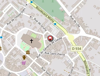 Carte de Monoprix à Noyon