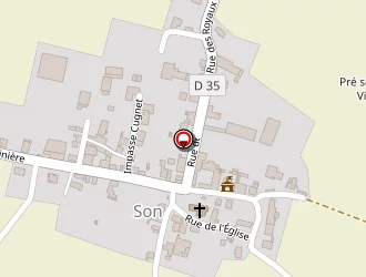 Carte de Noël Pierre à Son