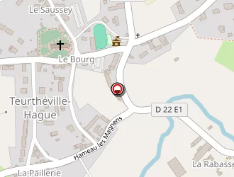 Carte de Ecole à Teurthéville-hague