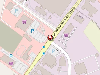 Carte de Coiff Co à Laon