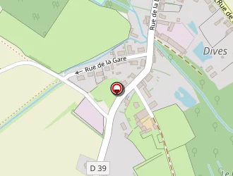 Carte de Du Baugy (earl) à Dives