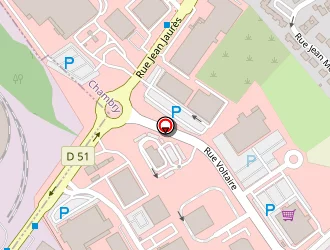 Carte de Central'vet à Chambry