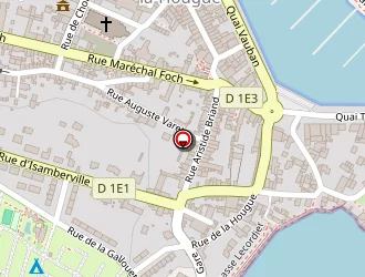 Carte de Frédéric Bailly à Saint-vaast-la-hougue