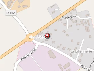 Carte de Avoine Agencement à Sideville