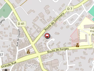 Carte de Bosselin à Buchy