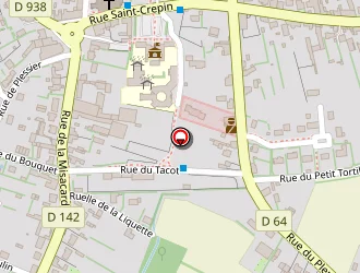 Carte de Maison Du Conseil Général à Lassigny