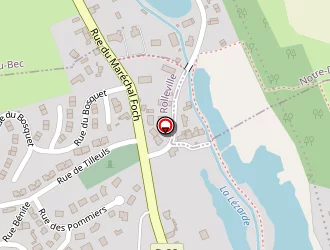 Carte de Centre Jean Vanier à Rolleville