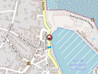 Carte de Le Channel à Saint-vaast-la-hougue