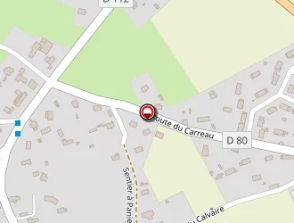 Carte de Leriche David à Beuzeville-la-grenier