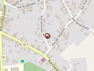 Carte de Coccinelle à Saint-gobain