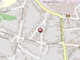 Carte de Côté Coiffure à Saint-gobain