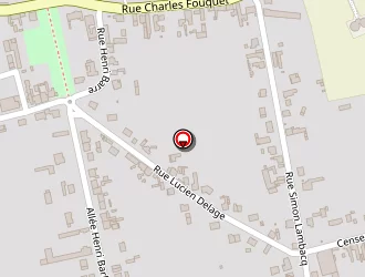 Carte de Pernet à Sinceny