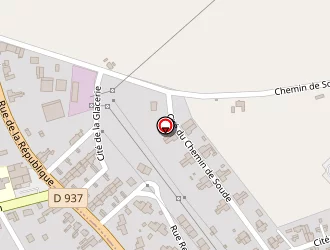 Carte de Detrad à Autreville