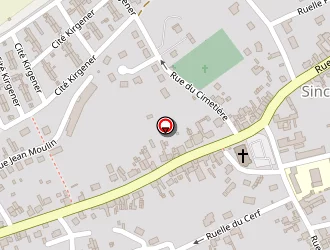 Carte de E.m.r.h à Sinceny