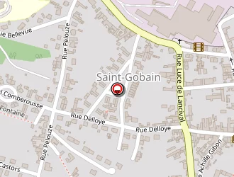 Carte de Recytroc à Saint-gobain