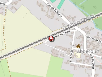 Carte de Ecole à Abbécourt