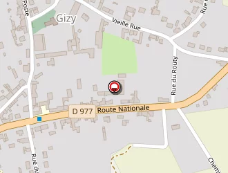 Carte de Ecole à Gizy