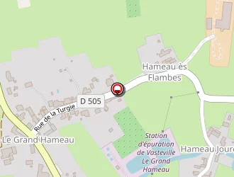 Carte de Dalmont Hubert à Vasteville