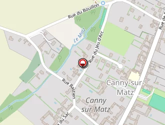 Carte de Vidode à Canny-sur-matz