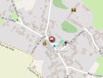 Carte de Salle Polyvalente à Beauvoir