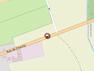 Carte de Sadicouture à Chauny