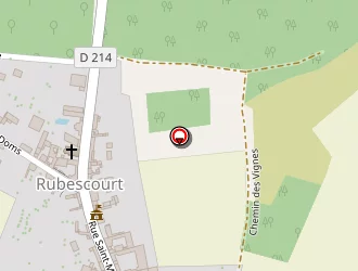 Carte de Terrain De Pétanque à Rubescourt