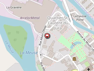 Carte de Ecole De La Demi Lune à Mouzon