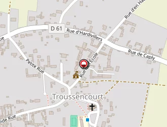 Carte de Mairie à Troussencourt