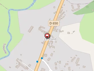 Carte de La Divette à Martinvast