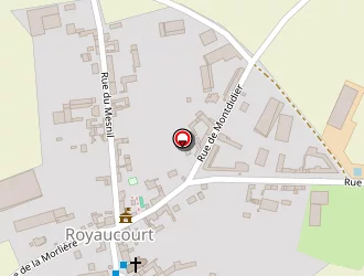 Carte de Mairie à Royaucourt