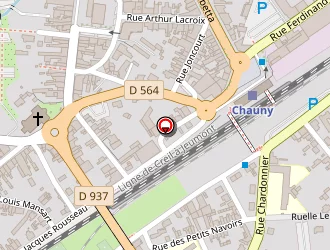 Carte de Coiffissime à Chauny