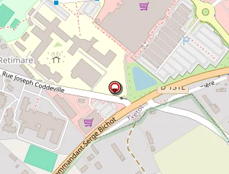 Carte de Aldi Marché à Yvetot