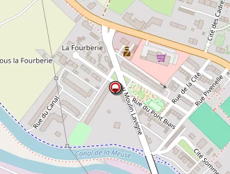 Carte de Espace Habitat à Mouzon