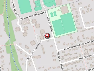 Carte de Pôle Emploi Forges Les Eaux à Forges-les-eaux