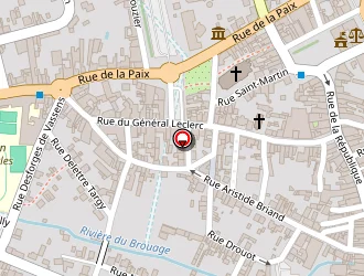 Carte de Disroc à Chauny