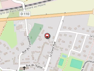 Carte de Ecole à Valliquerville