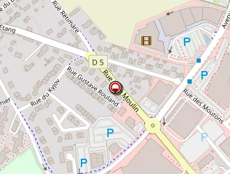 Carte de Lycée Raymond Queneau à Yvetot