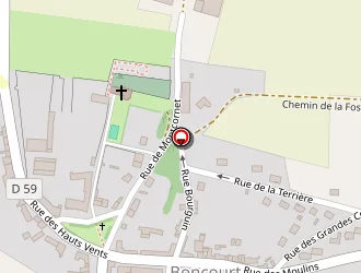 Carte de Bouxin Thierry à Boncourt